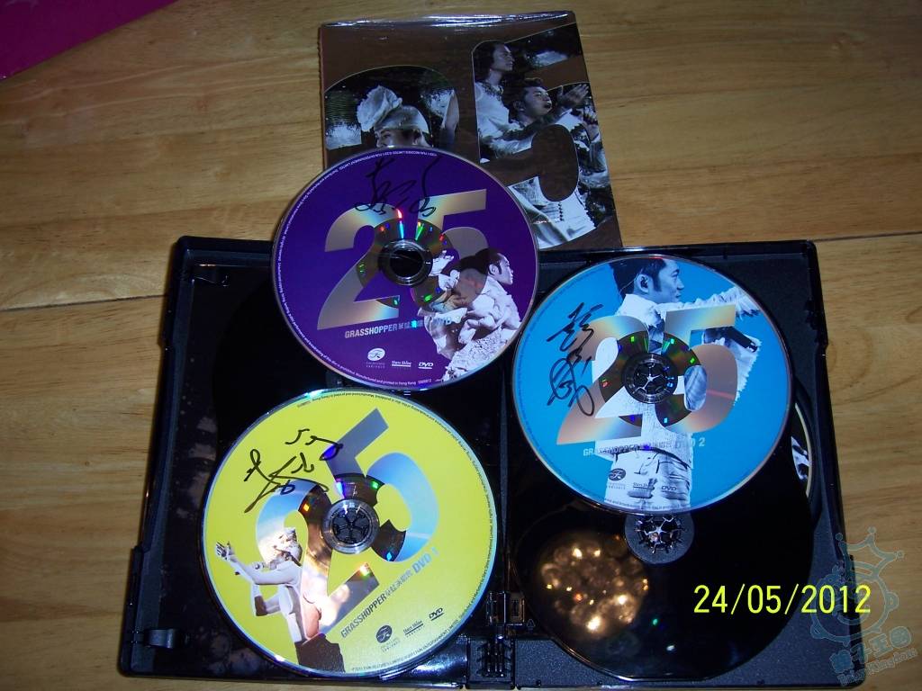 草蜢25周年演唱会1合DVD+CD