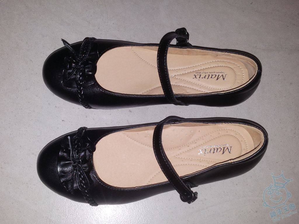 全新女童黑皮鞋, size 38 - 二手市场 - 亲子王国