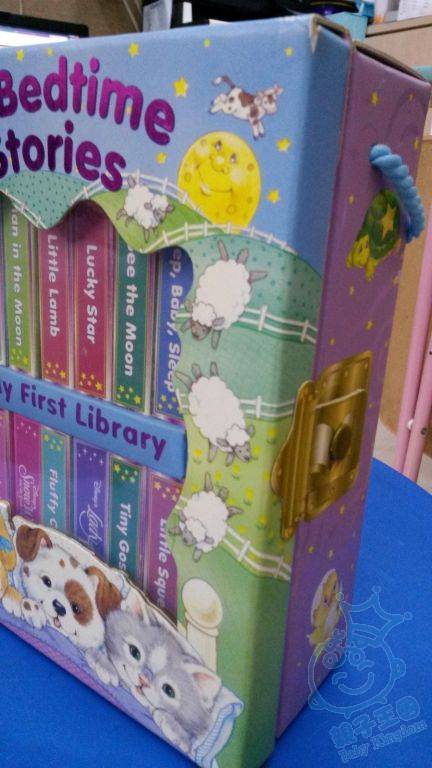 9成新小朋友第一个图书库内有十二本小书