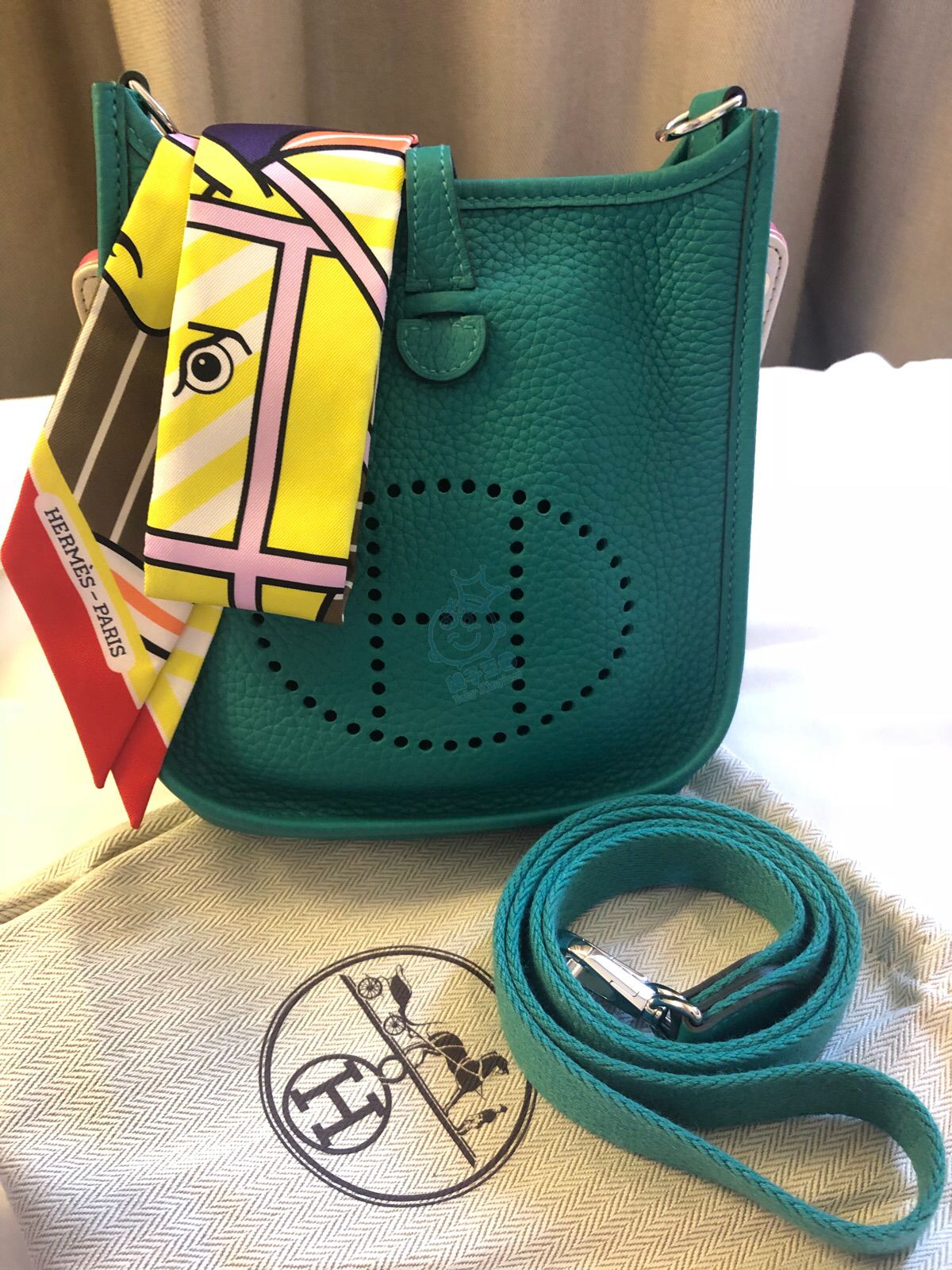 hermes evelyne mini twilly