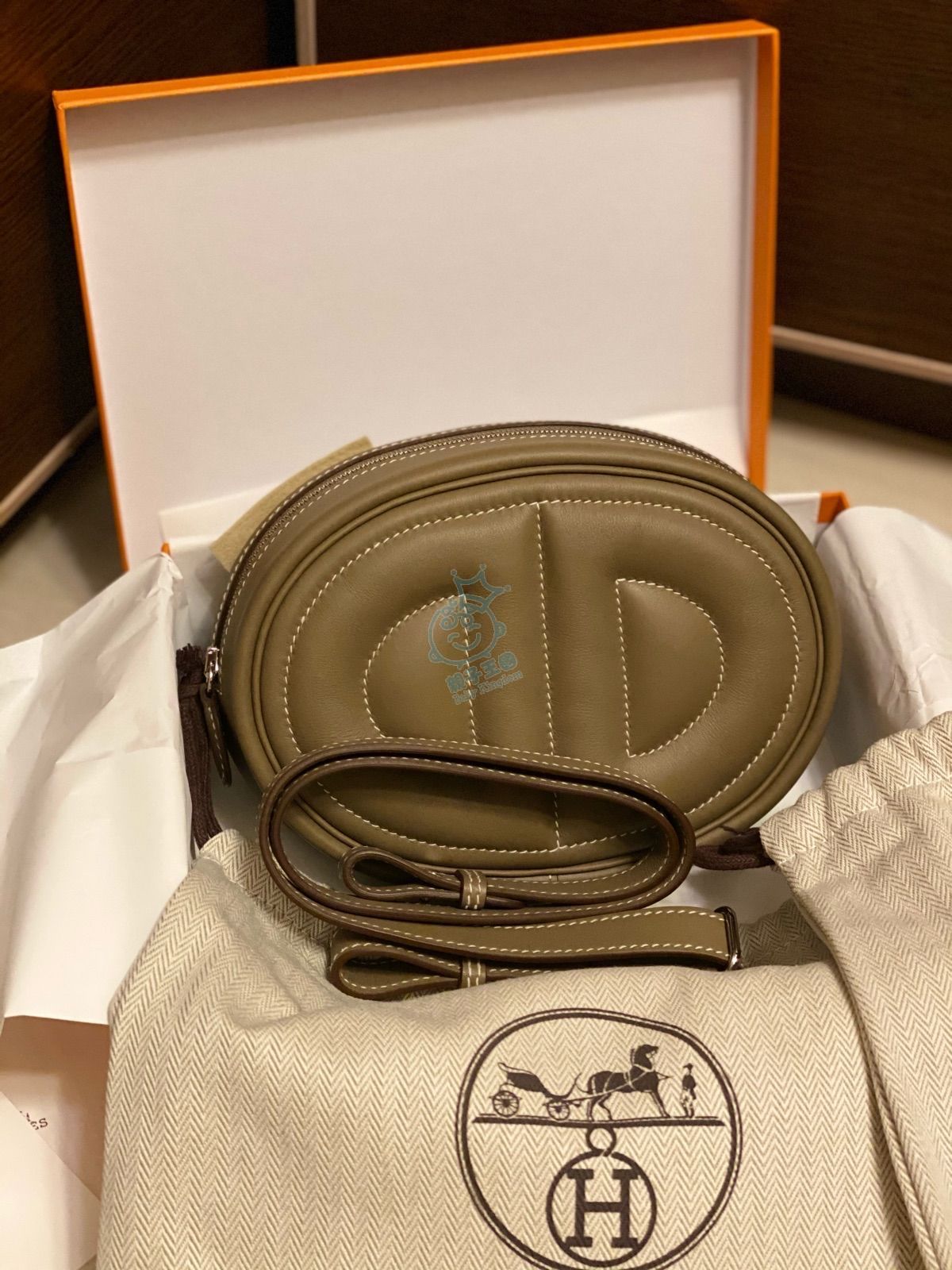 hermes in the loop belt bag